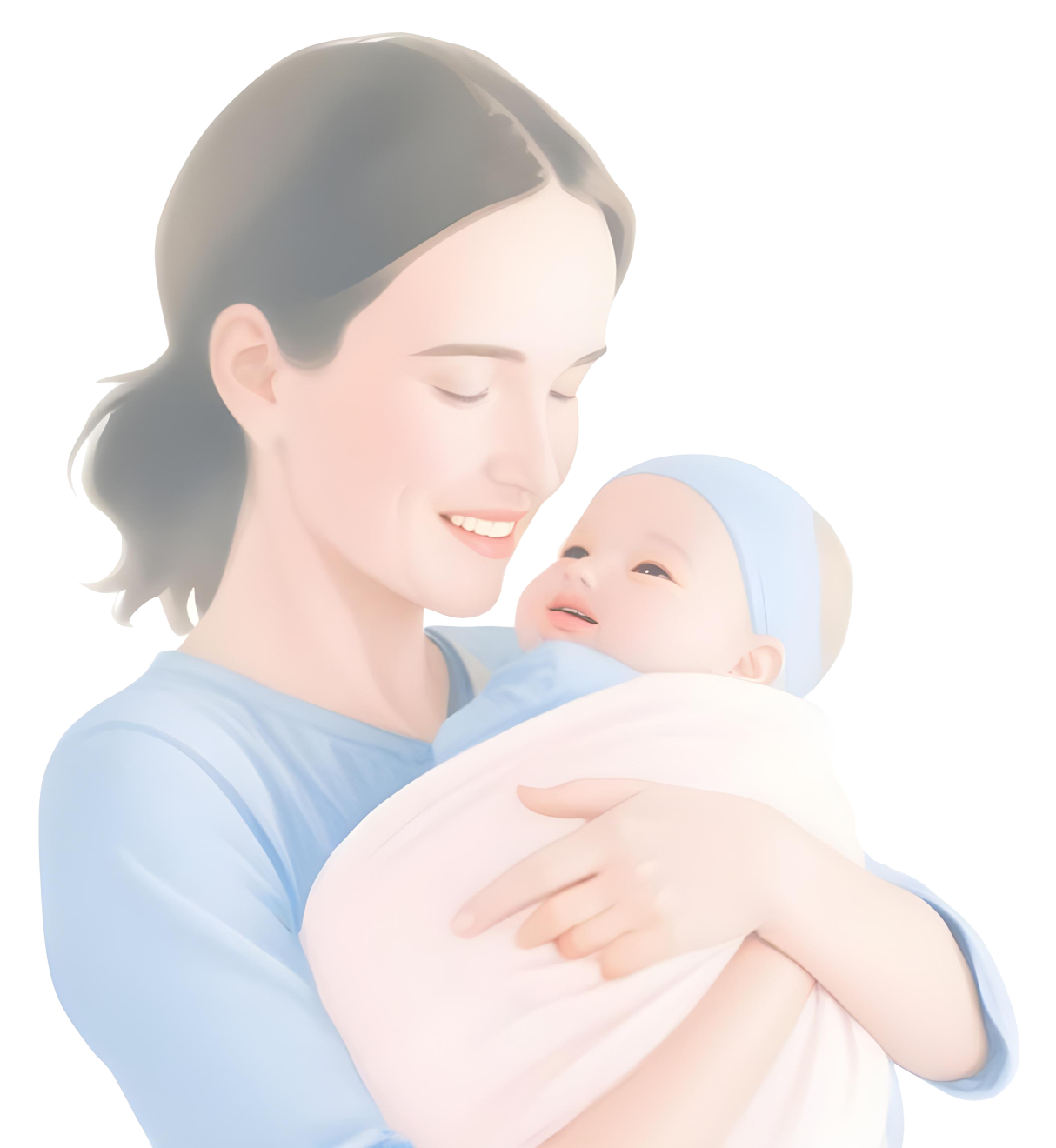 pikaso_texttoimage_woman-with-baby